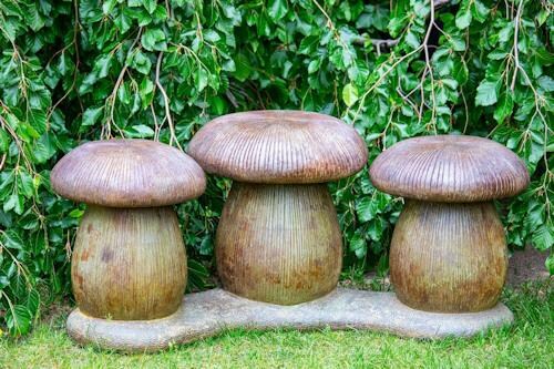 Mushroom garden stool online